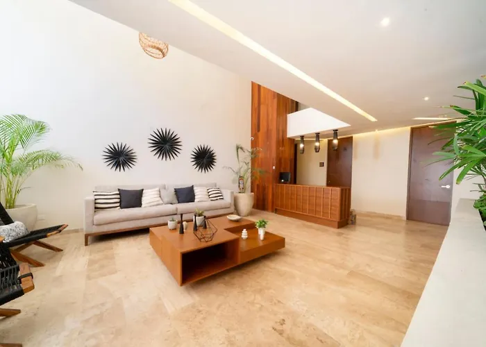 Holiday home Luxury Gym Co Work Rooftop Pool Playa del Carmen