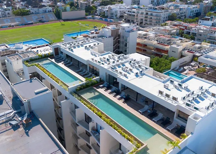 Luxury Gym Co Work Rooftop Pool