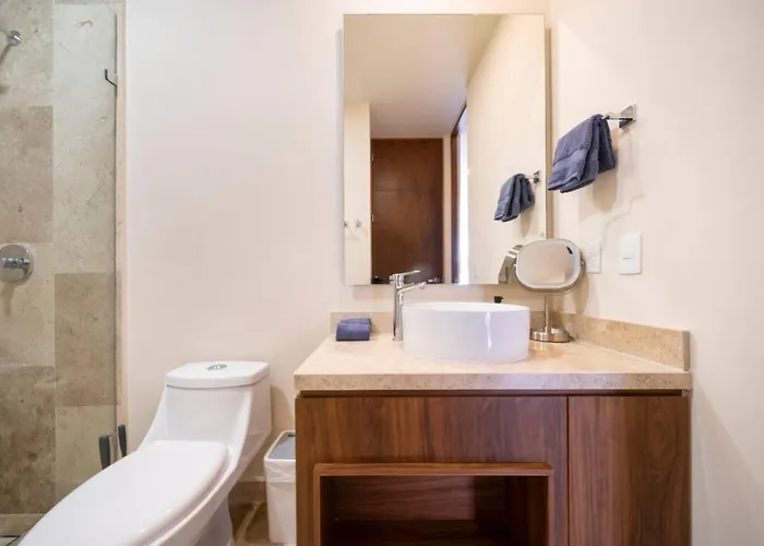 Holiday home Luxury Gym Co Work Rooftop Pool Playa del Carmen
